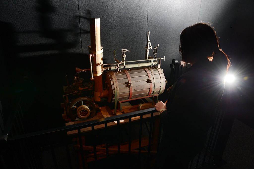 HUFF AND PUFF: The Antipodean Steampunk Show features highly imaginative themed pieces of art at The Workshops Rail Museum.
HUFF AND PUFF: The Antipodean Steampunk Show features highly imaginative themed pieces of art at The Workshops Rail Museum.