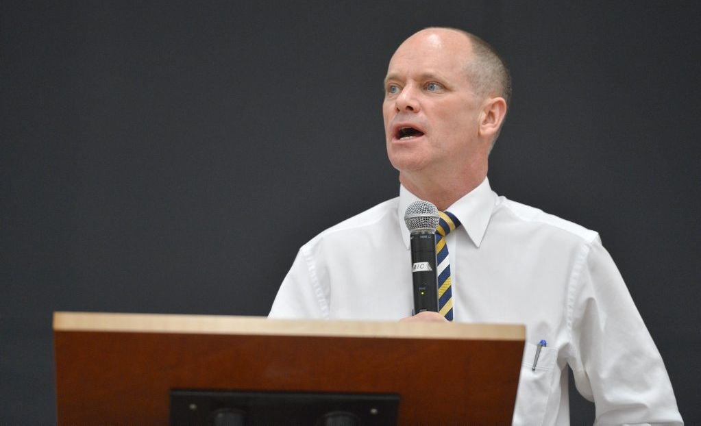 Premier Campbell Newman. Premier Campbell Newman.