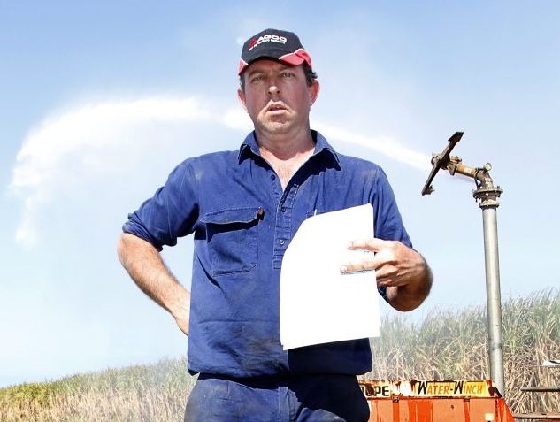 SAVE OUR SUGAR: Farmer Dean Cayley is appalled by ERGON's high power bills. Photo: Simon Young / NewsMail SAVE OUR SUGAR: Farmer Dean Cayley is appalled by ERGON's high power bills. Photo: Simon Young / NewsMail