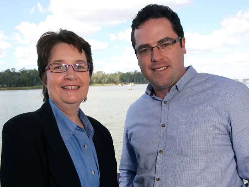 RALLY: Family First Senate candidates Sally Vincent and Aidan McLindon joined 250 people at the Rally 4 Life yesterday.