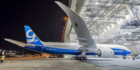 The Boeing 787-9 Dreamliner - the larger version of the jet - will go into service with Air New Zealand next year. The Boeing 787-9 Dreamliner - the larger version of the jet - will go into service with Air New Zealand next year.