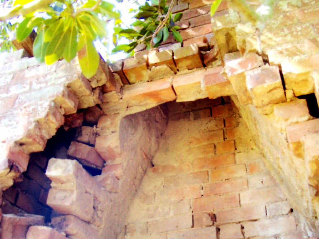 GONE: The historic chimney destroyed by Department of Transport and Main Roads contractors. GONE: The historic chimney destroyed by Department of Transport and Main Roads contractors.