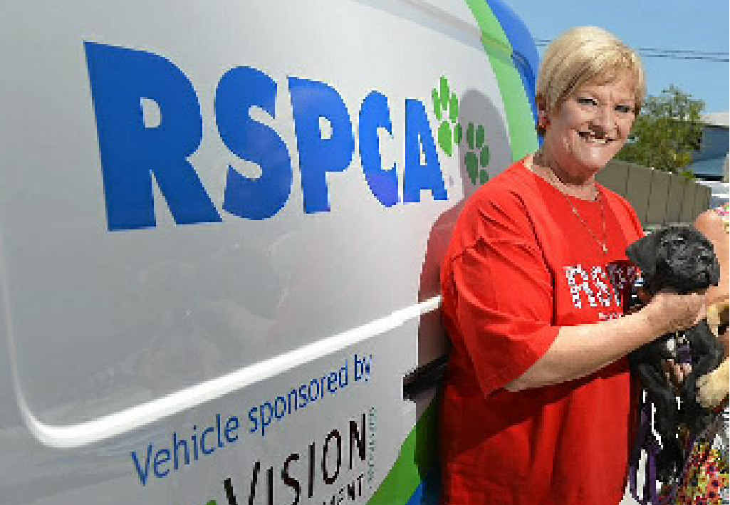 CARER: Friends of RSPCA president Judy Whicker. CARER: Friends of RSPCA president Judy Whicker.
