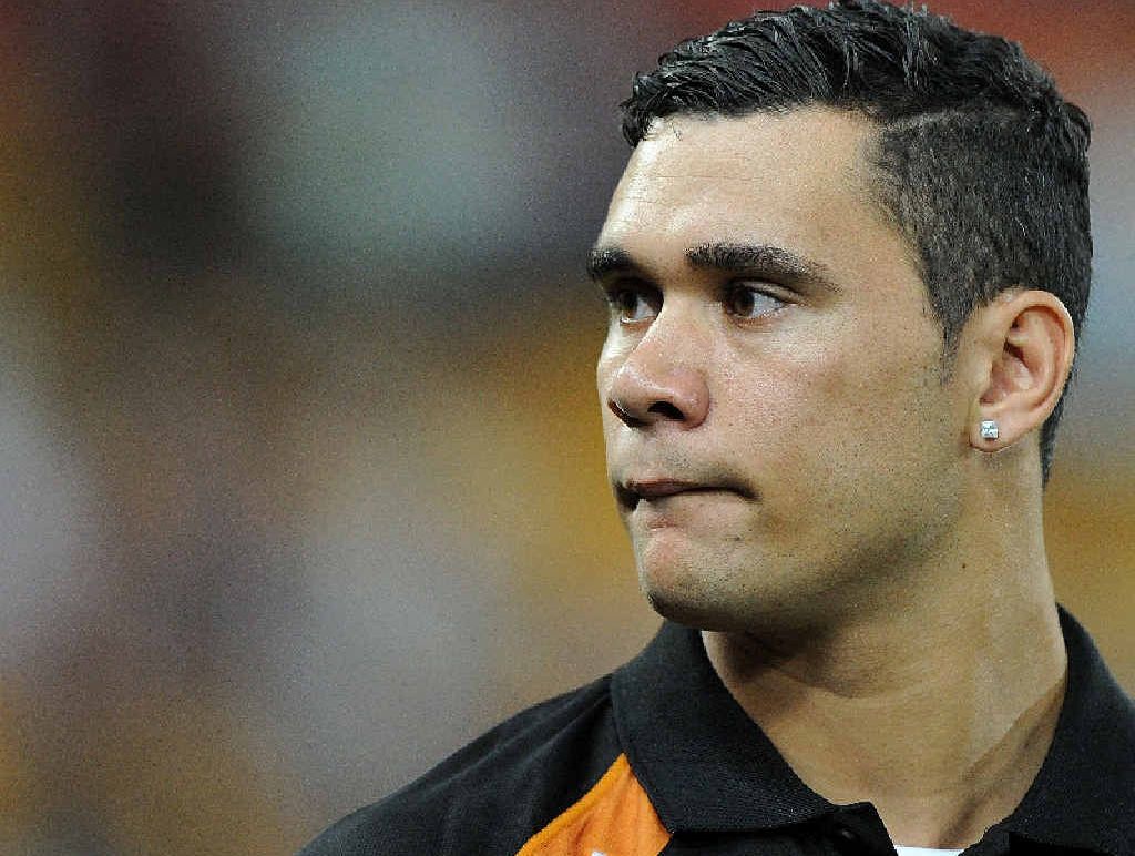 ON THE COMEBACK TRAIL: Jharal Yow Yeh says he won’t be the same player when he finally returns to the NRL after suffering a compound fracture in his leg last year. ON THE COMEBACK TRAIL: Jharal Yow Yeh says he won’t be the same player when he finally returns to the NRL after suffering a compound fracture in his leg last year.