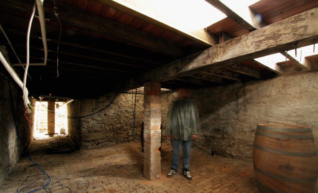 The room reputed to be one of Maryborough's opium dens beneath the Customs Hotel. The room reputed to be one of Maryborough's opium dens beneath the Customs Hotel.