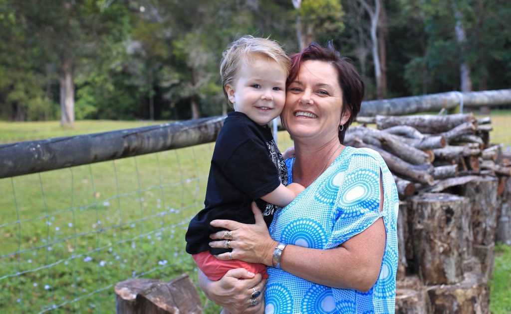 Renee Smith with her 'miracle baby', Ben. Renee believes that going to a retreat helped her to fall pregnant. Renee Smith with her 'miracle baby', Ben. Renee believes that going to a retreat helped her to fall pregnant.