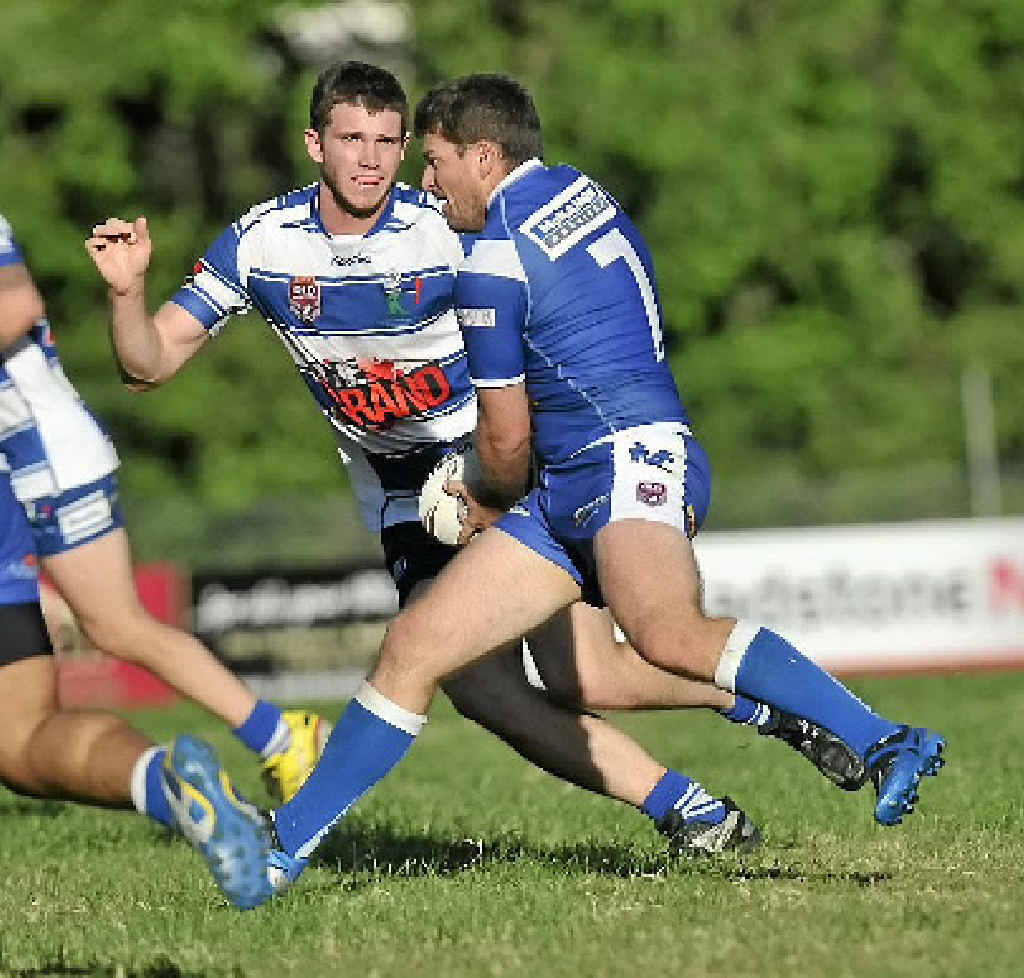 Joey Hayward in action against Brothers. Joey Hayward in action against Brothers.
