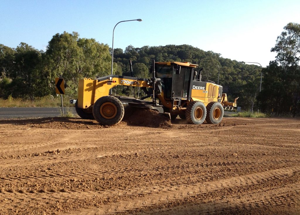 The best way to get a job in earthmoving is to start off small and work your way up. The best way to get a job in earthmoving is to start off small and work your way up.