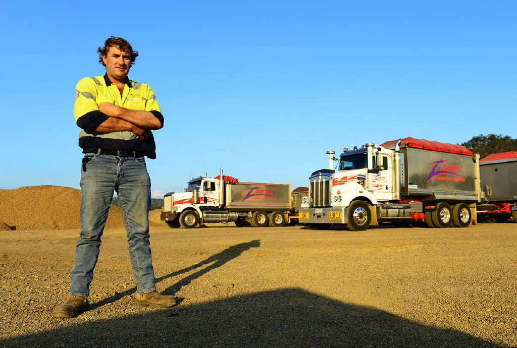 HARD TIMES: Brad Zanow of Zanows’ Sand and Gravel said he has laid off staff as a result of the carbon tax. HARD TIMES: Brad Zanow of Zanows’ Sand and Gravel said he has laid off staff as a result of the carbon tax.