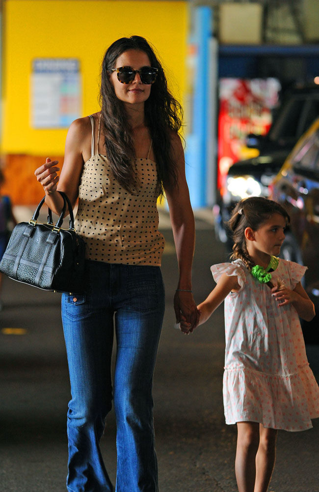 Katie Holmes with Suri Katie Holmes with Suri