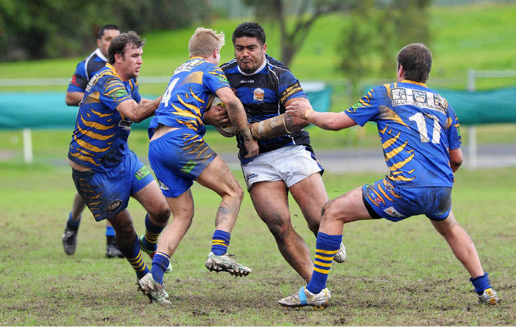 INTENSE FOCUS: Goodna forward Jackson Solofa believes the Eagles can go all the way to an IRL premiership this season. INTENSE FOCUS: Goodna forward Jackson Solofa believes the Eagles can go all the way to an IRL premiership this season.