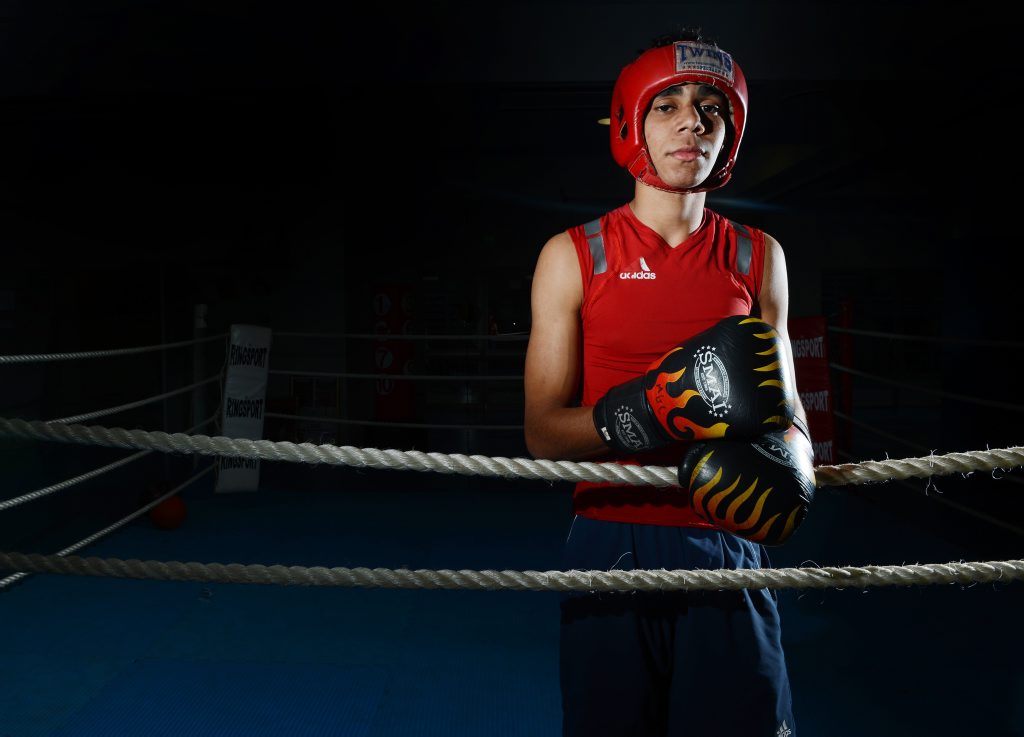 Maloney's Glove Club Boxer Jade Cook from Goonellabah. Photo Patrick Gorbunovs / The Northern Star Maloney's Glove Club Boxer Jade Cook from Goonellabah. Photo Patrick Gorbunovs / The Northern Star