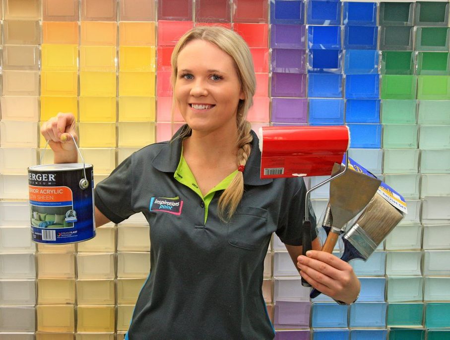 Renee Couper from Inspirations Paint in Tweed Heads South. 
