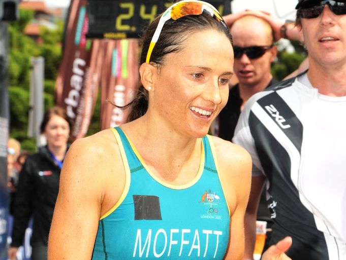 Triathlete Emma Moffatt was unable to finish her final lead-up race prior to next week's Glasgow Commonwealth Games. Triathlete Emma Moffatt was unable to finish her final lead-up race prior to next week's Glasgow Commonwealth Games.