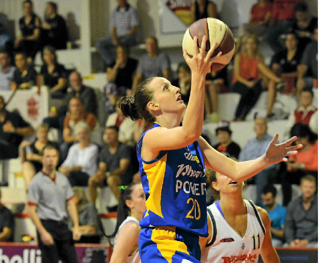 Power’s Rebecca Haynes in action. Power’s Rebecca Haynes in action.