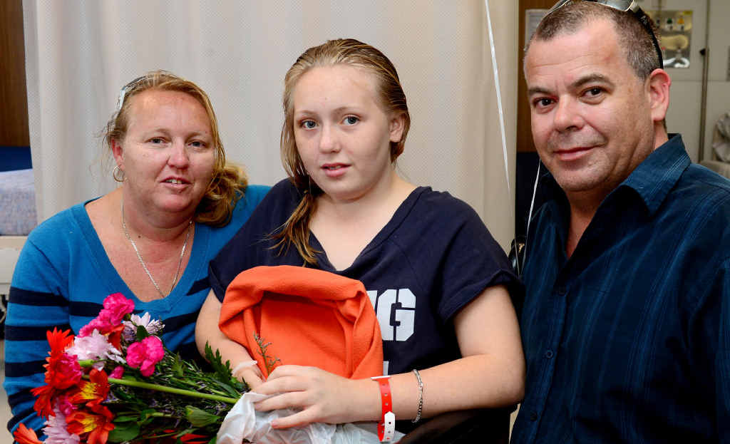Mum Beth McLean, Mercedes McLean and dad Jason McLean reflect on Thursday’s tragic crash which claimed the lives of her good friends Jessica and Rheanna Schobbe. Mum Beth McLean, Mercedes McLean and dad Jason McLean reflect on Thursday’s tragic crash which claimed the lives of her good friends Jessica and Rheanna Schobbe.