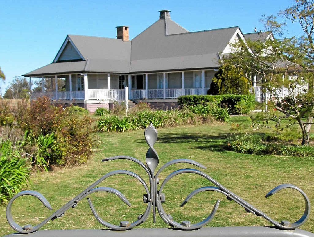 The Haigs have lovingly restored their stately home. The Haigs have lovingly restored their stately home.
