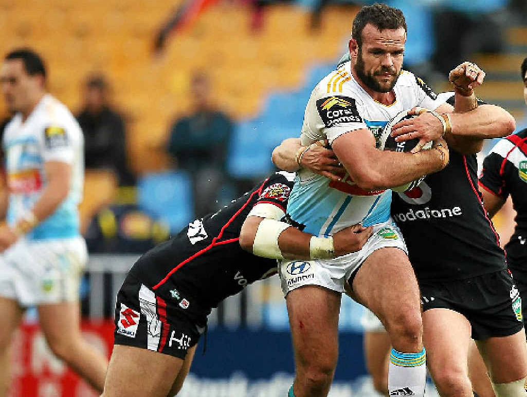 REQUIRED: Titans co-captain Nate Myles has been cleared of syndesmosis but remains in doubt for the clash against the Storm on Saturday. REQUIRED: Titans co-captain Nate Myles has been cleared of syndesmosis but remains in doubt for the clash against the Storm on Saturday.