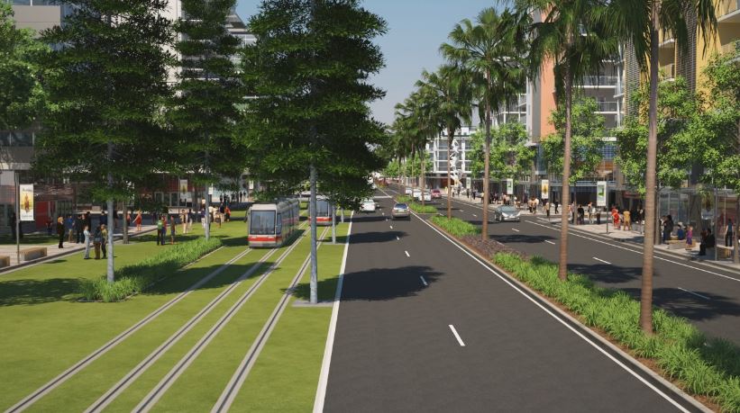 Public transport is a key part of the vision for the future Maroochydore.