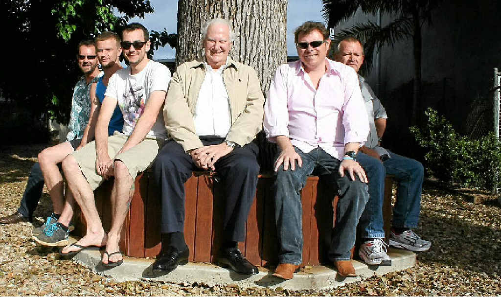 TAKING STEPS: Veterans Steve McDonald, Luke Gillam, Sam Smith, RSL national veterans affairs advisor John Hodges and veterans Andrew Johnstone and Brad Foster at the Duck Pond coffee club. TAKING STEPS: Veterans Steve McDonald, Luke Gillam, Sam Smith, RSL national veterans affairs advisor John Hodges and veterans Andrew Johnstone and Brad Foster at the Duck Pond coffee club.
