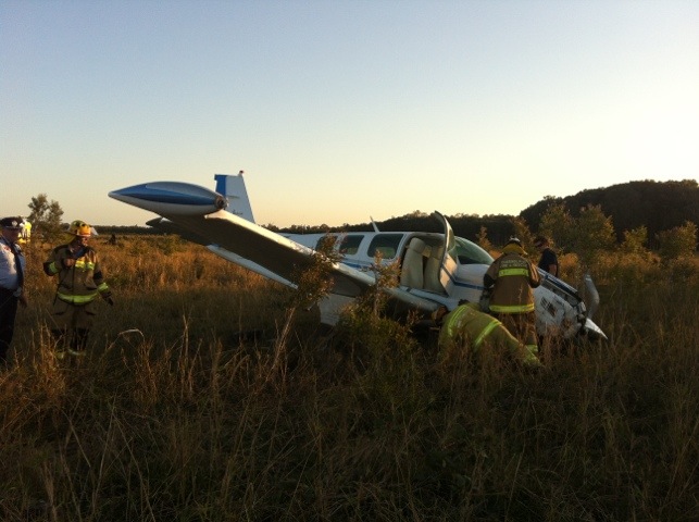 Emergency landing at Caloundra. Photo: RACQ CareFlight Rescue Emergency landing at Caloundra. Photo: RACQ CareFlight Rescue