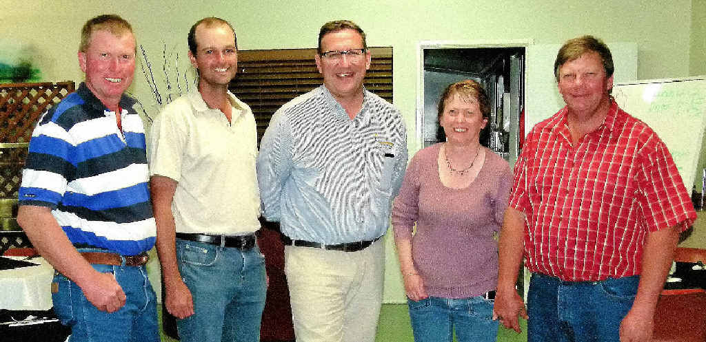 TAKING THE REINS: Member for Gympie David Gibson (centre) congratulates newly elected Gympie branch QDO committee (from left) Gary Wheeler, Kandanga, Mathew Trace, Kylie Brown and Owen Brown. TAKING THE REINS: Member for Gympie David Gibson (centre) congratulates newly elected Gympie branch QDO committee (from left) Gary Wheeler, Kandanga, Mathew Trace, Kylie Brown and Owen Brown.