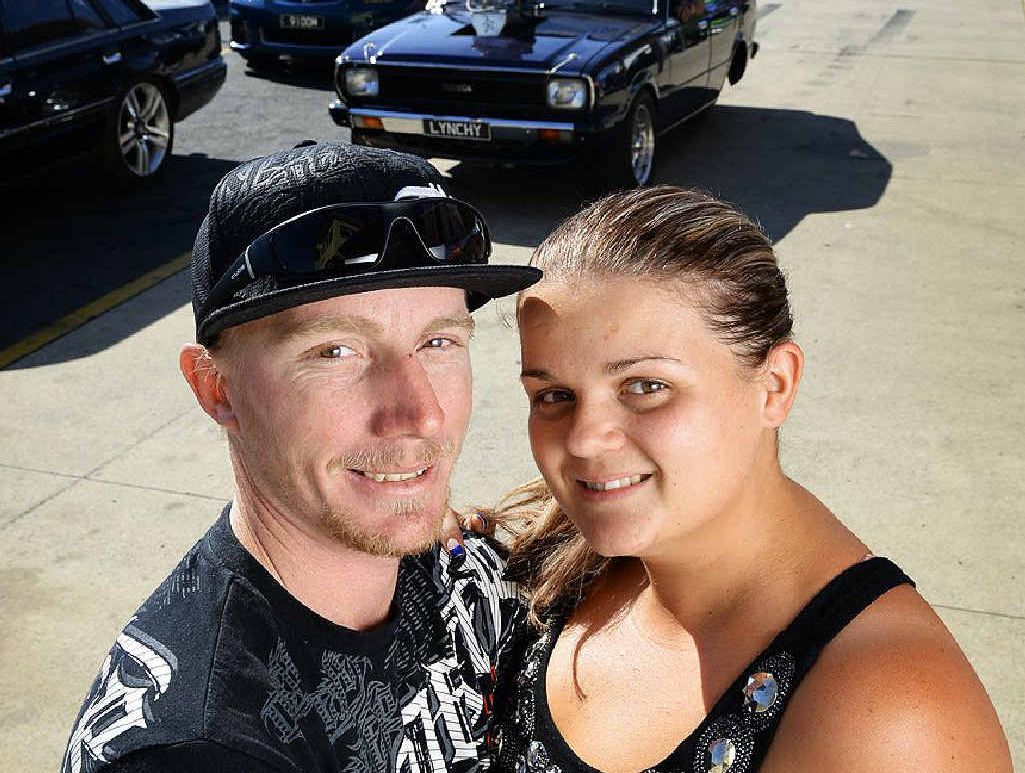 BRIDAL TRACK: Matt Daveson and Lyndal Gordon will be tying the knot in the middle of the track at Queensland Raceway on Saturday. BRIDAL TRACK: Matt Daveson and Lyndal Gordon will be tying the knot in the middle of the track at Queensland Raceway on Saturday.