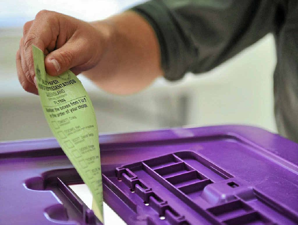 THE BALLOT BOX: the voting process when you go to cast a vote. THE BALLOT BOX: the voting process when you go to cast a vote.