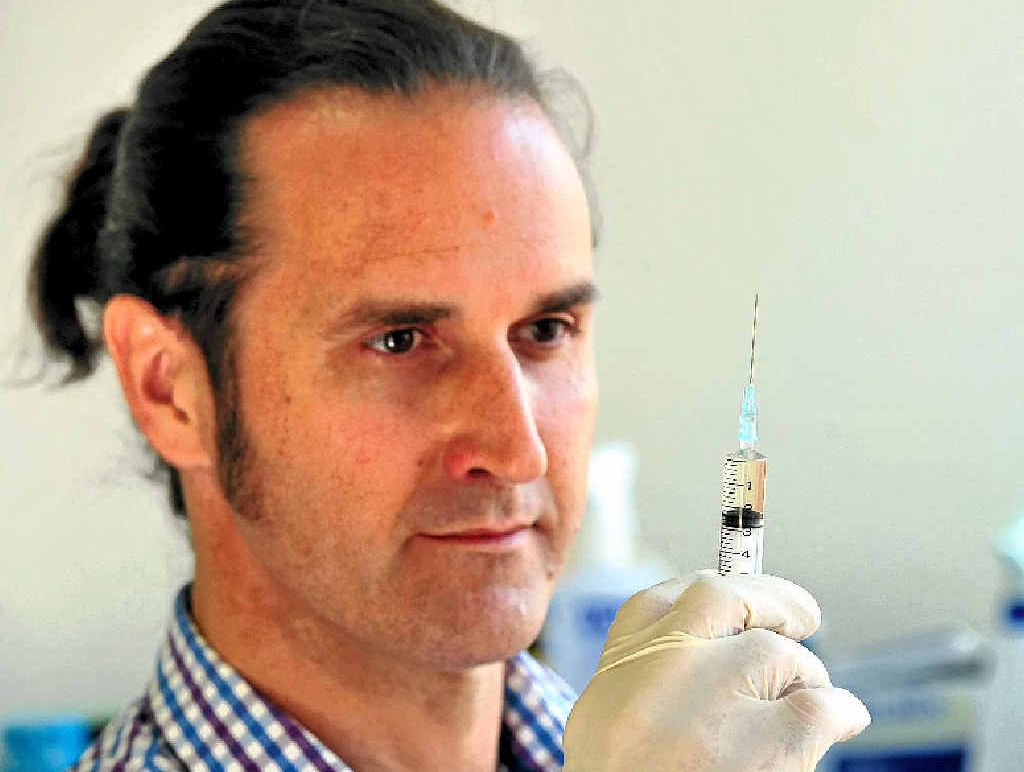 NEW TREATMENT: Craig Wanless, owner of the Noosa Foot and Ankle Clinic, is using a new procedure on arthritis. NEW TREATMENT: Craig Wanless, owner of the Noosa Foot and Ankle Clinic, is using a new procedure on arthritis.