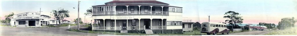 The Urangan Hotel, opposite Dayman Park. The Urangan Hotel, opposite Dayman Park.