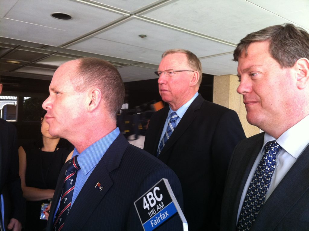 Premier Campbell Newman, Deputy Premier Jeff Seeney and Treasurer Tim Nicholls believe Queensland will have a better deal now their federal counterparts have won government. Premier Campbell Newman, Deputy Premier Jeff Seeney and Treasurer Tim Nicholls believe Queensland will have a better deal now their federal counterparts have won government.