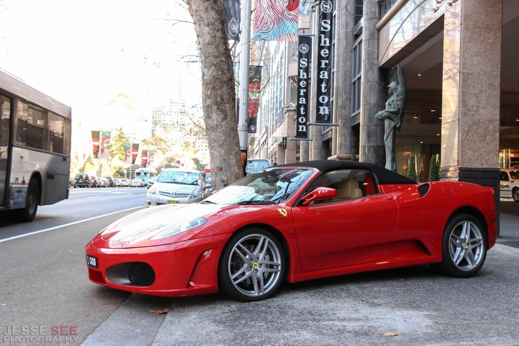 The 2007 Ferrari F430 Spider. The 2007 Ferrari F430 Spider.