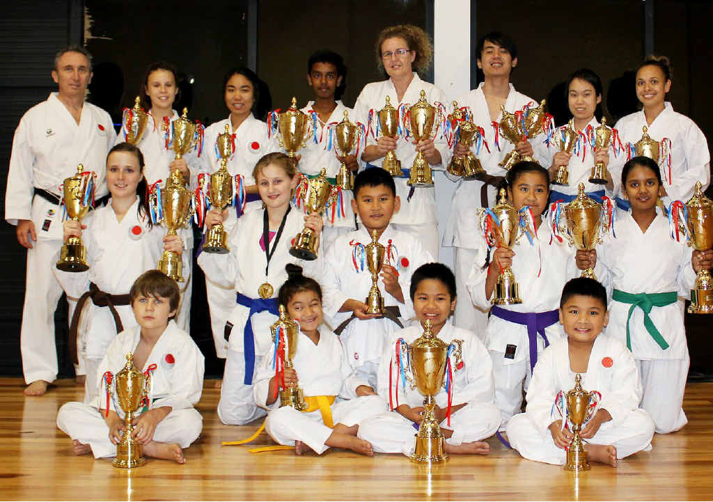 Pictured are (front from left): Nathan Wilkinson, Isabella Shepherd, Warren Brimone, Gian Ramos. Middle (from left): Tara Dodrill, Jenae Wilkinson, RJ Ramos, Kalinaw Shepherd, Shreya Kumar. Back (from left): instructor Jim Dodrill, Ciara Dodrill, Yen Nguyen, Avneel Kumar, Wendy Wilkinson, Bao Nguyen, Tran Nguyen, Jasna Shepherd. Pictured are (front from left): Nathan Wilkinson, Isabella Shepherd, Warren Brimone, Gian Ramos. Middle (from left): Tara Dodrill, Jenae Wilkinson, RJ Ramos, Kalinaw Shepherd, Shreya Kumar. Back (from left): instructor Jim Dodrill, Ciara Dodrill, Yen Nguyen, Avneel Kumar, Wendy Wilkinson, Bao Nguyen, Tran Nguyen, Jasna Shepherd.