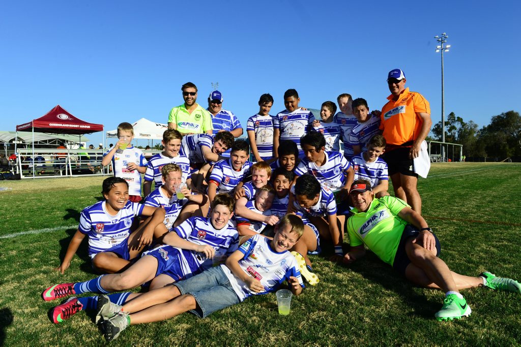 Ipswich Junior Rugby League preliminary semi finals U13 match between