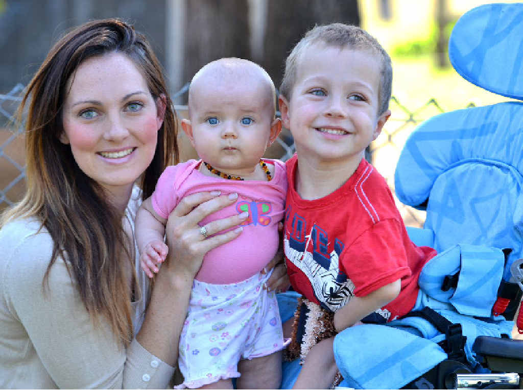 William, sister Soraya and mum Celia Knight. William, sister Soraya and mum Celia Knight.