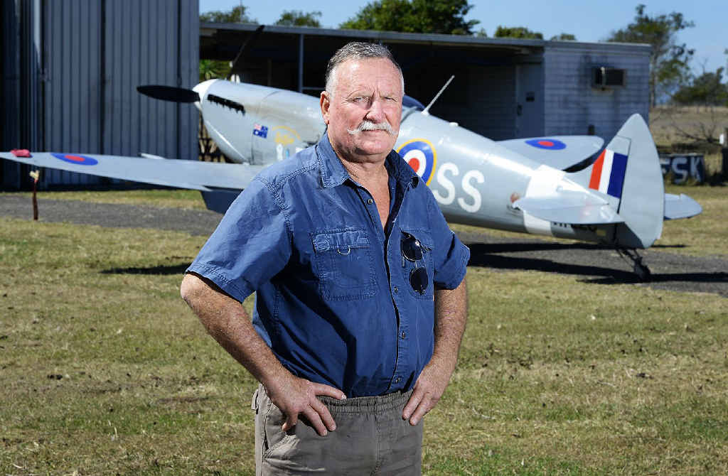 FIRE ANT FIGHTER: Brian Scoffell faces $33,000 in fines from Council for allowing a helicopter to land on his Mutdapilly property. FIRE ANT FIGHTER: Brian Scoffell faces $33,000 in fines from Council for allowing a helicopter to land on his Mutdapilly property.