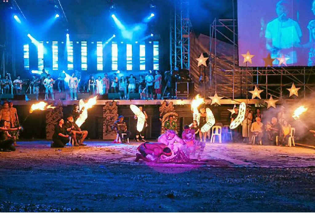 COLOURFUL SPECTACLE: The Dreaming Festival held as part of Woodford Folk Festival. COLOURFUL SPECTACLE: The Dreaming Festival held as part of Woodford Folk Festival.