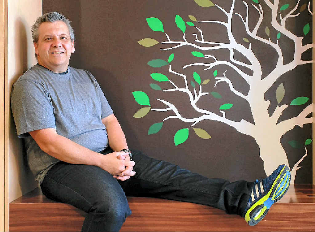 SURVIVED STROKE: Neil Collie’s wife got him to Nambour hospital after recognising the warning signs of a stroke.