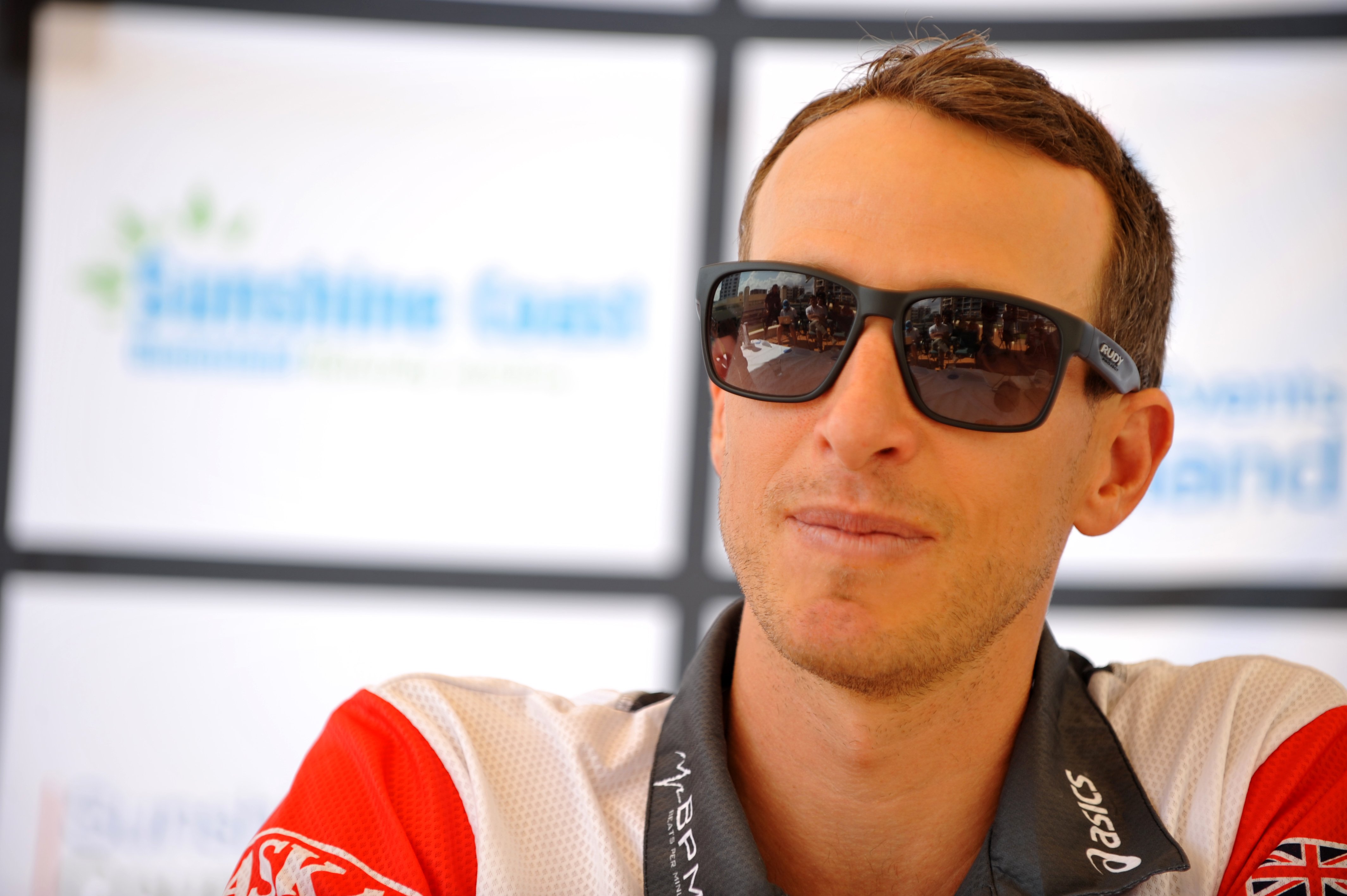 Pete Jacobs at the launch of Ironman 70.3 Sunshine Coast.