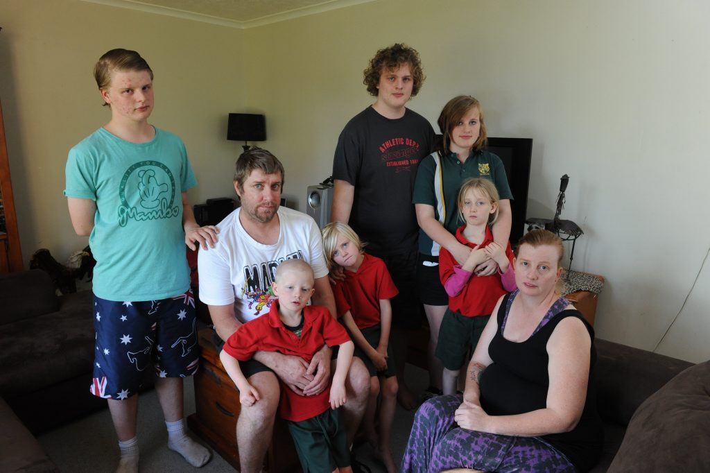 MOVING HOUSE: Tanya Harris and her family have been ordered to leave their Regional Housing home by September 21. MOVING HOUSE: Tanya Harris and her family have been ordered to leave their Regional Housing home by September 21.