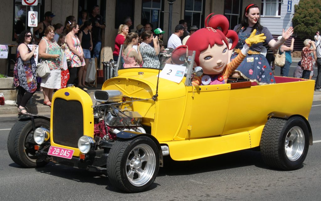 A magnificently restored vehicle by Lockyer Antique Motor Association. A magnificently restored vehicle by Lockyer Antique Motor Association.
