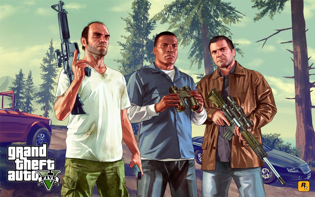 Grand Theft Auto V game Grand Theft Auto V game