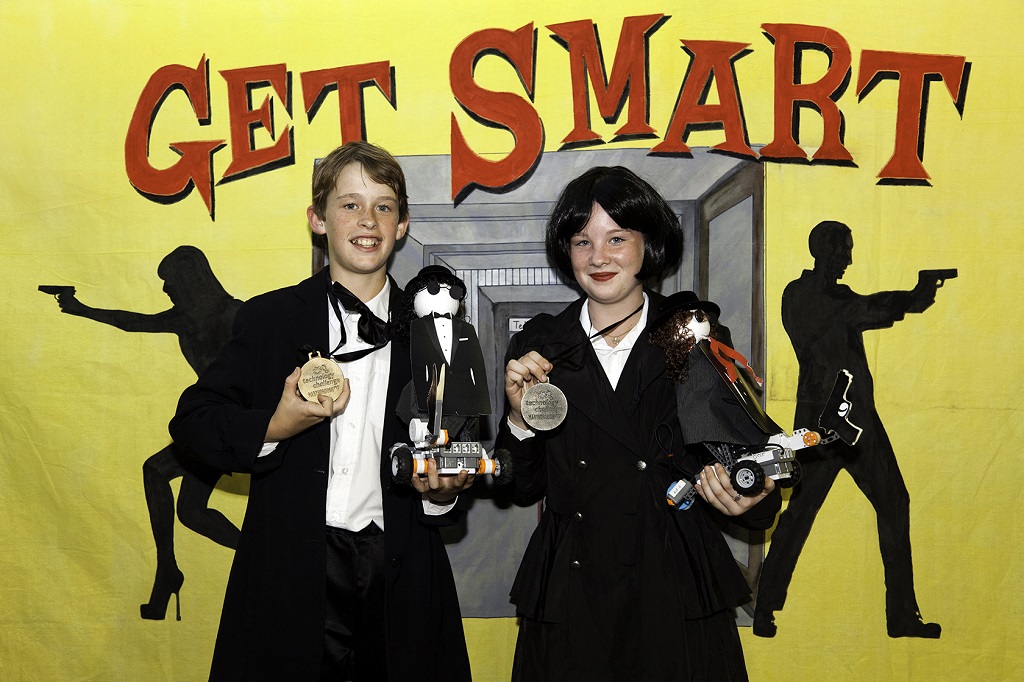 Ben Robertson and Kahla Olsen of Gin Gin won the Junior Dance category of the Robotics competition, sponsored by USQ Fraser Coast. Ben Robertson and Kahla Olsen of Gin Gin won the Junior Dance category of the Robotics competition, sponsored by USQ Fraser Coast.