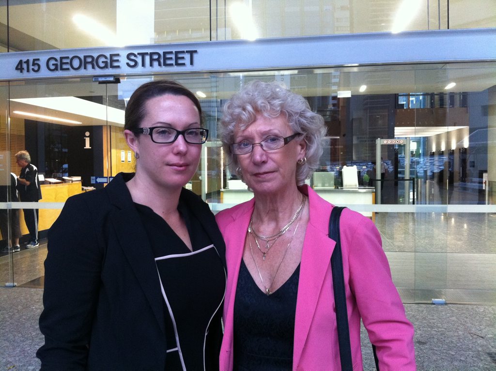 Promising footballer Todd Parnell's mother Jenny Stirling and sister Tara Parnell outside Brisbane Supreme Court after Wally Hunt was convicted of manslaughter. Promising footballer Todd Parnell's mother Jenny Stirling and sister Tara Parnell outside Brisbane Supreme Court after Wally Hunt was convicted of manslaughter.