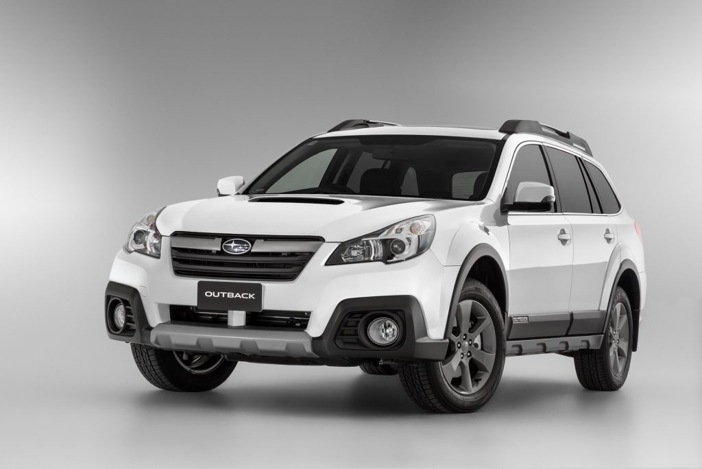 The MY14 Subaru Outback. The MY14 Subaru Outback.