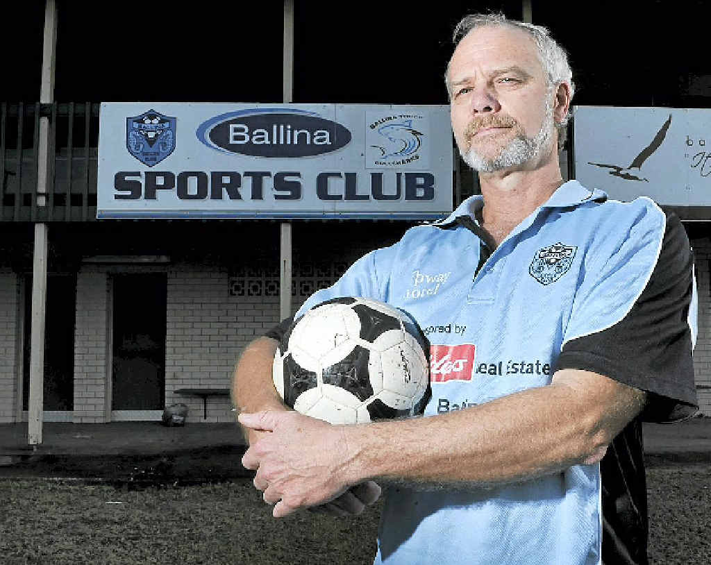 MOVING FORWARD: Super Coach Chris Layland will be coaching the Ballina Soccer Club in this weekend’s grand final. MOVING FORWARD: Super Coach Chris Layland will be coaching the Ballina Soccer Club in this weekend’s grand final.
