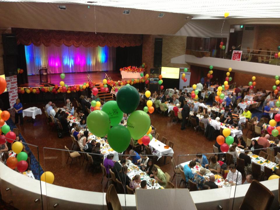 An image of last nights awards dinner from the Kids in Community Facebook page An image of last nights awards dinner from the Kids in Community Facebook page