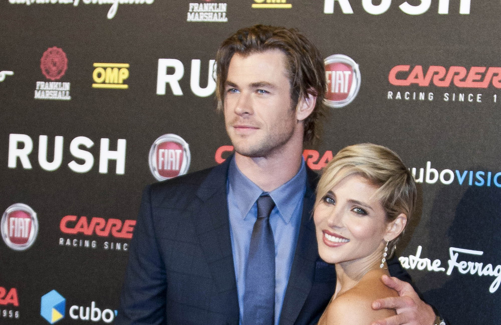 Chris Hemsworth and his wife Elsa Pataky Chris Hemsworth and his wife Elsa Pataky