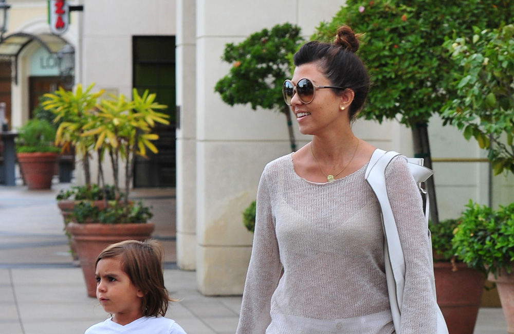 Mason Disick and Kourtney Kardashian
Mason Disick and Kourtney Kardashian