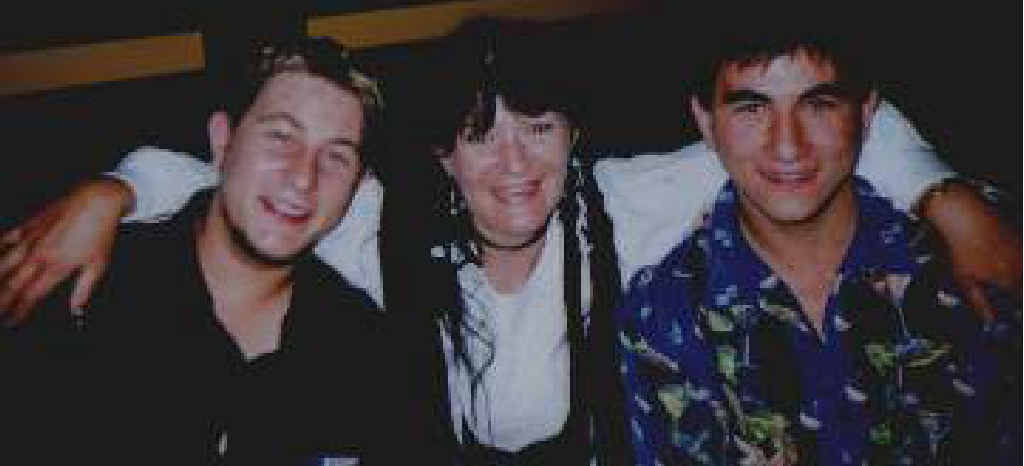 HAPPIER DAYS: Daphnejean with her two sons (left) Josh and (right) Jamie, who is recovering from a brain tumour. HAPPIER DAYS: Daphnejean with her two sons (left) Josh and (right) Jamie, who is recovering from a brain tumour.